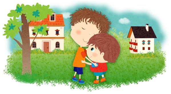 Naile & Leak hugging